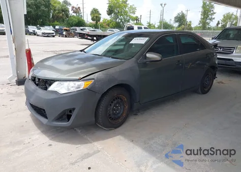 2012 Toyota Camry L z USA, uszkodzony, nr VIN 4T1BF1FKXCU590092